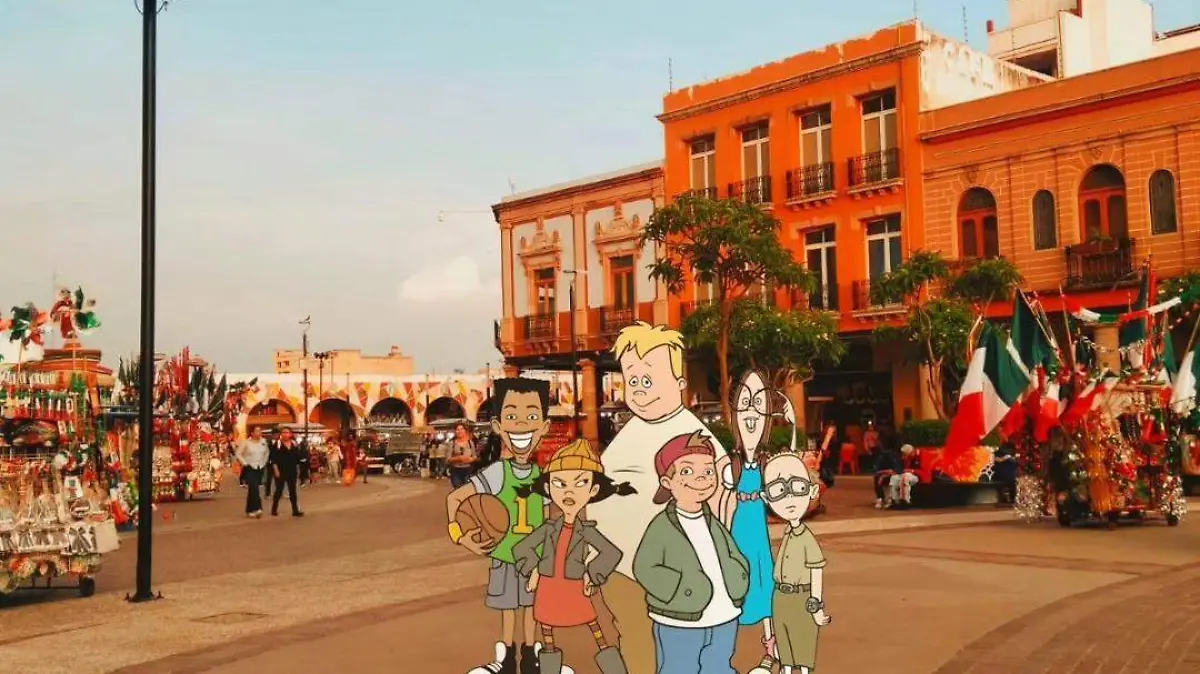 Dibujos animados pasean por las calles de Irapuato